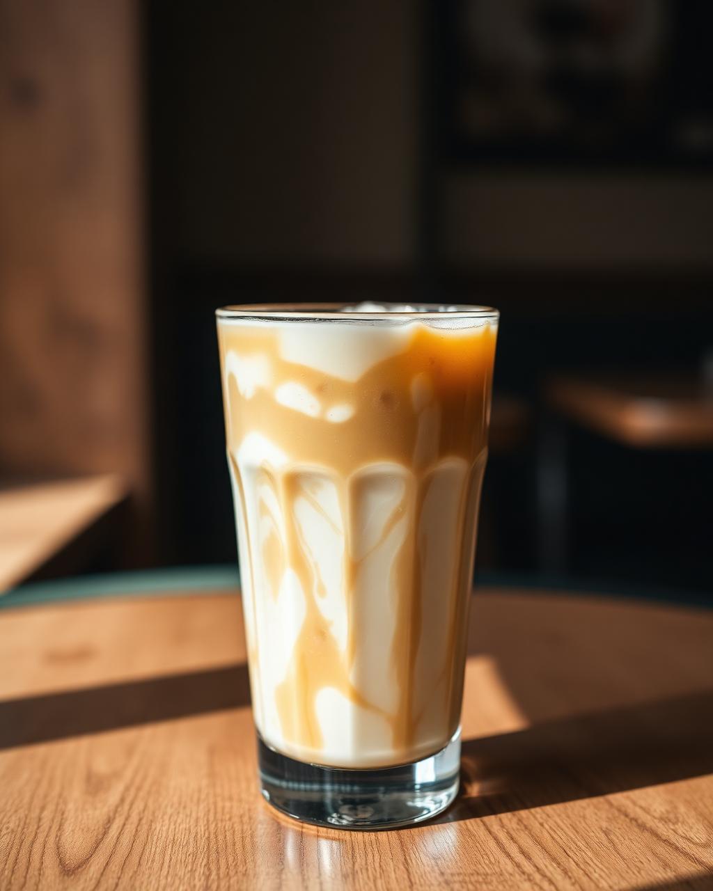Iced latte at KT'z Espresso Kafe