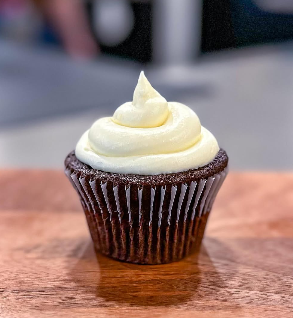 Chocolate cupcake from KT'z Espresso Kafe