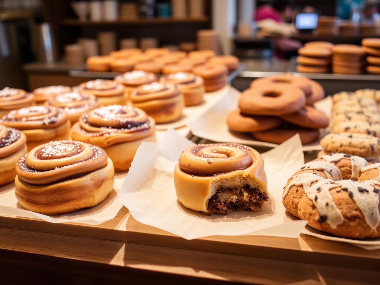 Homemade baked treats at KT'z Espresso Kafe in Emory, Texas